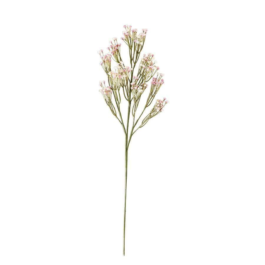 Pink Real Touch Baby's Breath Spray